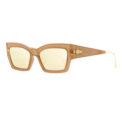 women's rectangular sunglasses catstyle 2 s45sq pink/gold 54mm